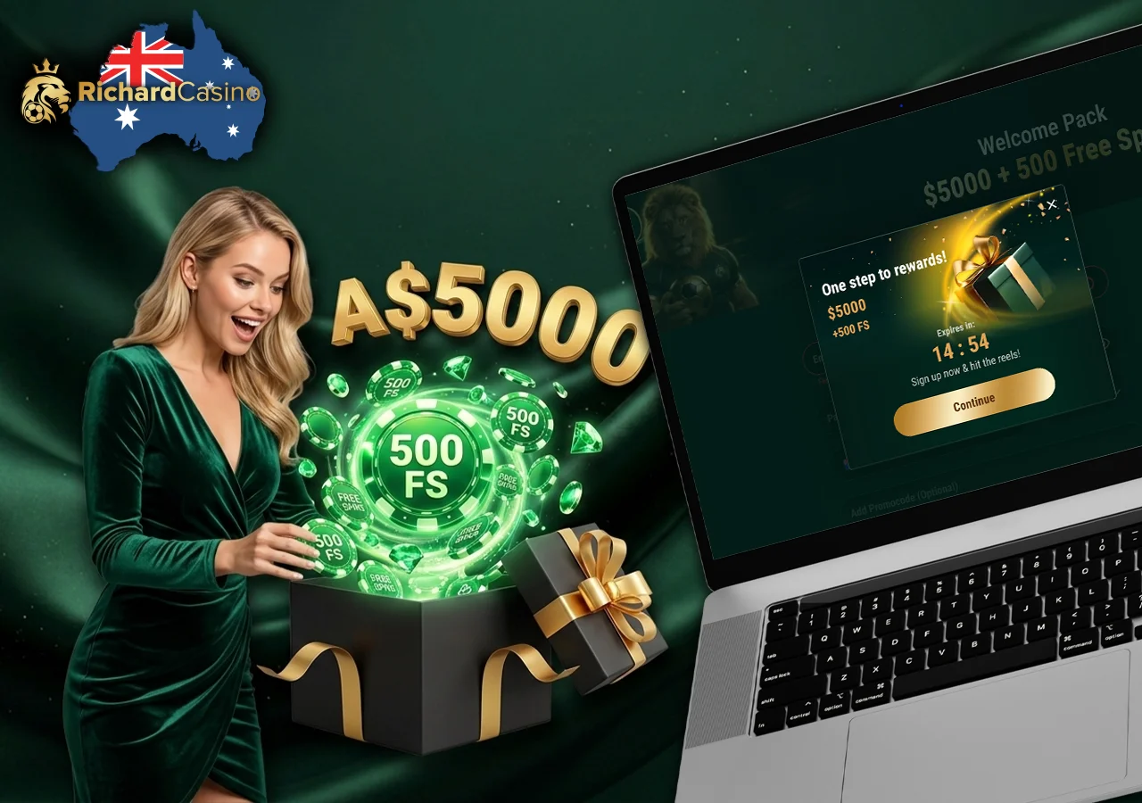 How to claim matching bonuses and free spins across five deposits.