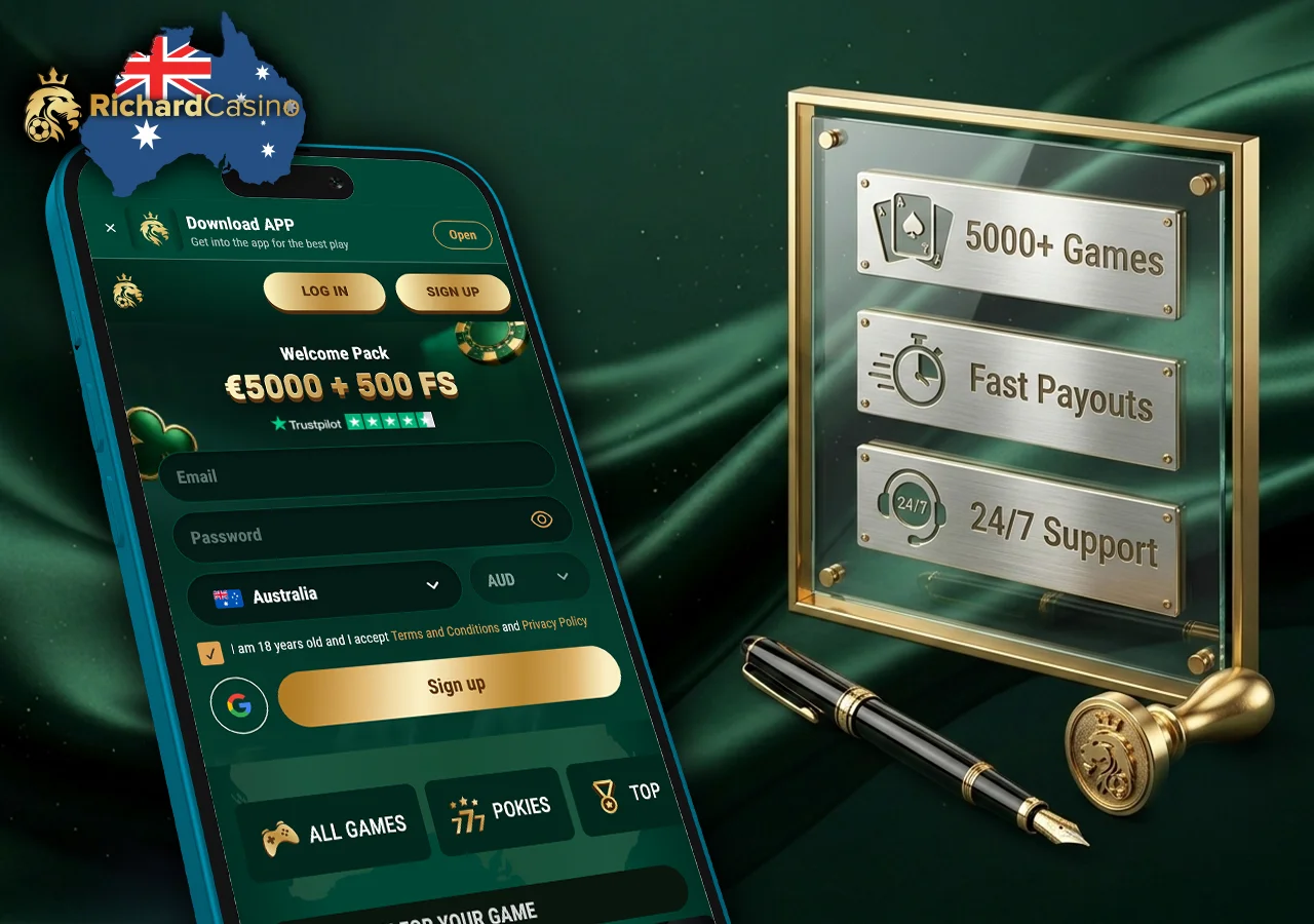 Quick facts sheet and essential legal information about Richard Casino platform.